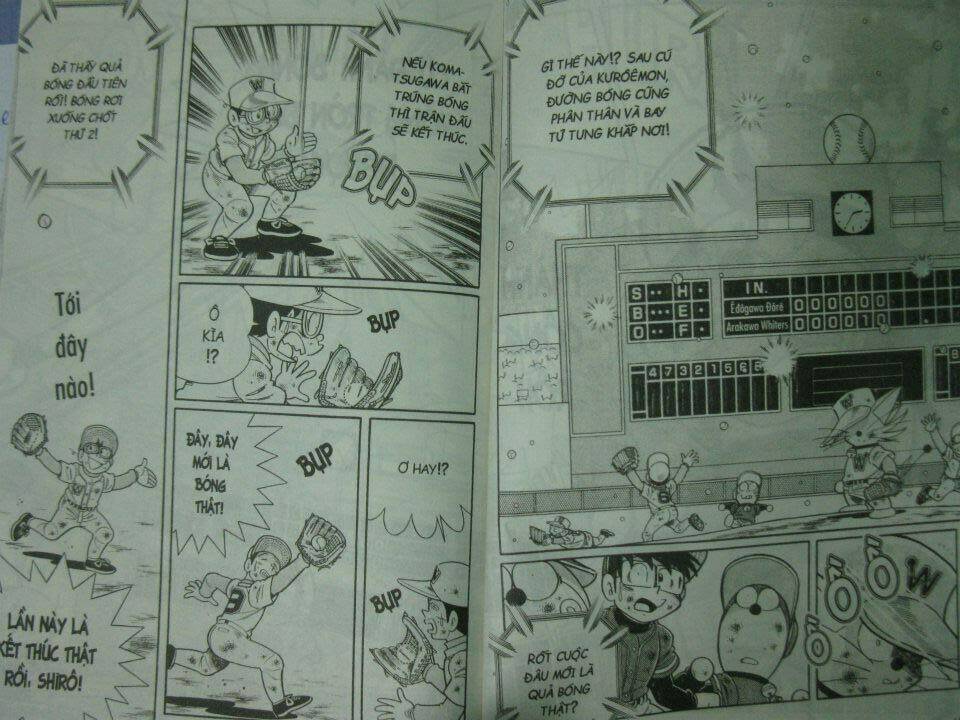 doraemon bóng chày chapter 6.5 11