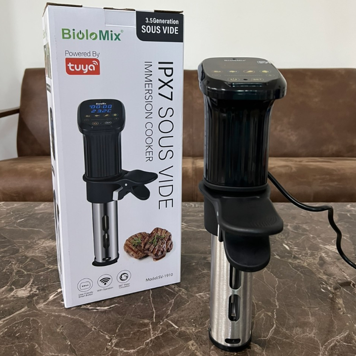 Máy nấu chậm Sous Vide BioloMix SV-1910, kết nối Wifi, công suất 1500W -Hàng chính hãng