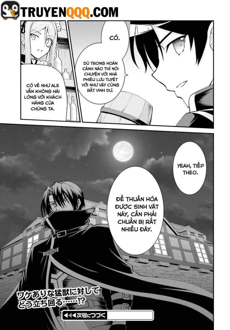 vì thích một cuộc sống nhàn nhã, sau khi đánh bại quỷ vương, anh ta lập một hội quán và sống ẩn dật chapter 21.5 14