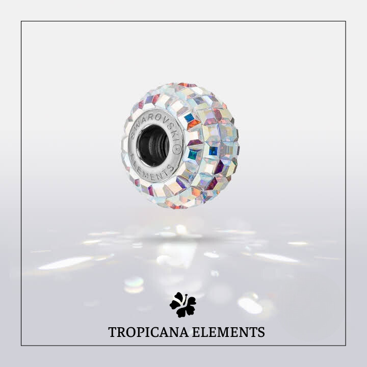 Vòng Tay Tropicana Phối Charm Swarovski Cá Ngũ Sắc