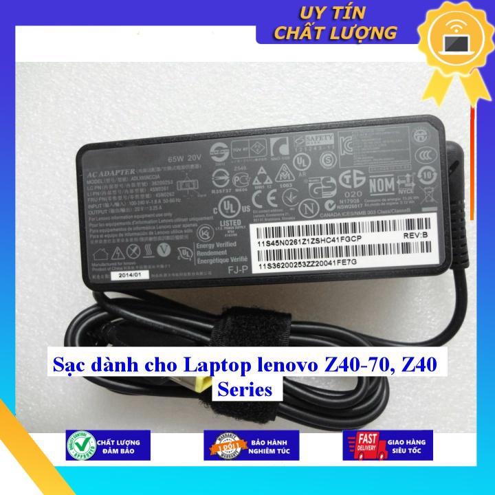 Sạc dùng cho Laptop lenovo Z40-70 Z40 Series - Hàng Nhập Khẩu New Seal