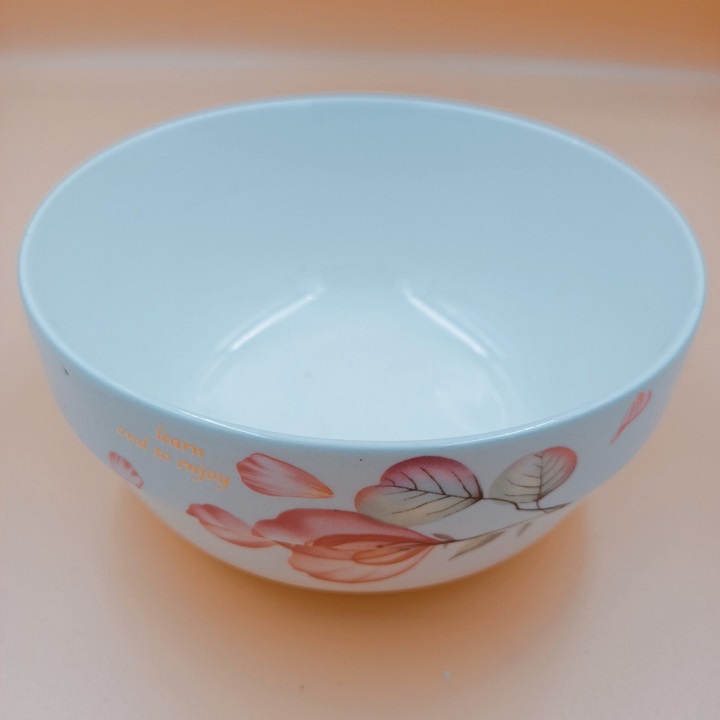 Tô Phở Có Ngấn Họa Tiết Bông Hoa Đường Kính 18 cm Cao Cấp
