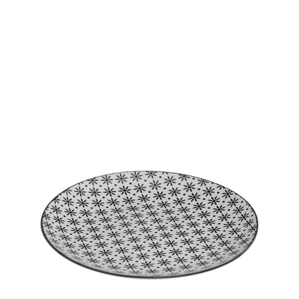 Bộ dĩa BOHEMIA phong cách Nhật Bản Shibori tối giản, hiện đại - Bộ dĩa súp, dĩa ăn, dĩa tráng miệng