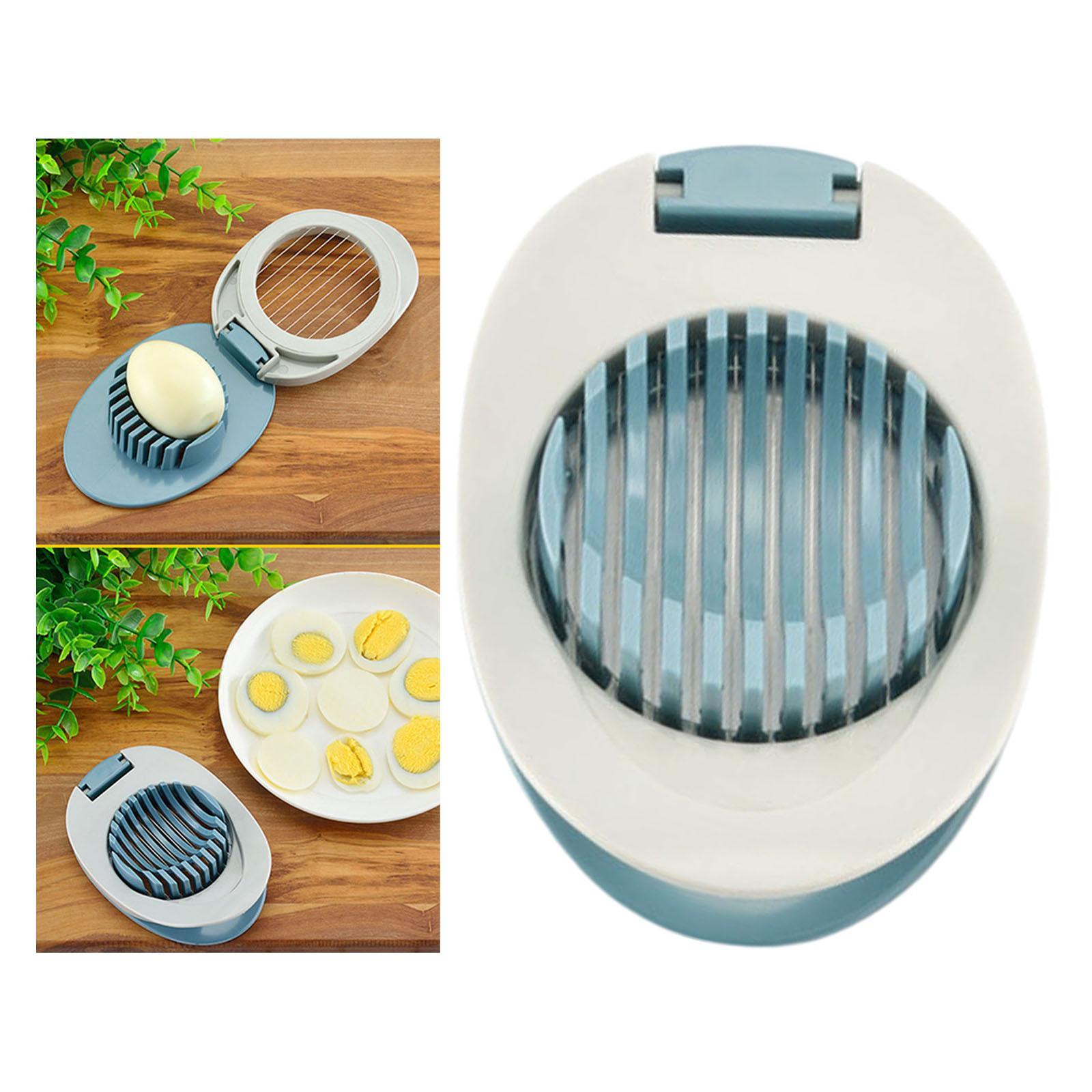 2x Stainless Steel Section Egg Cutter Wire Cutter
