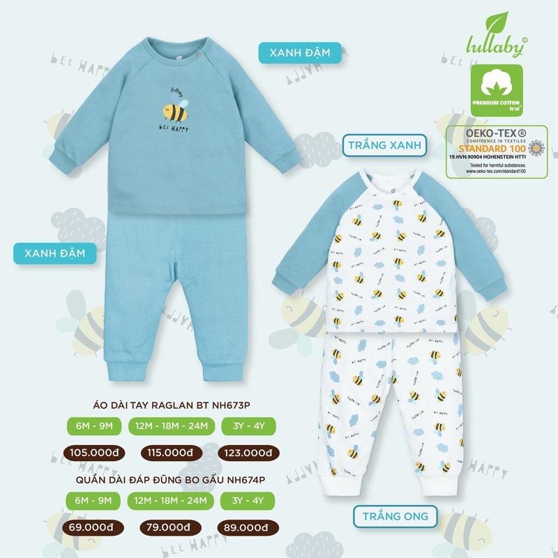 Bộ cotton Lullaby dành bé từ 3-6m đến 4y
