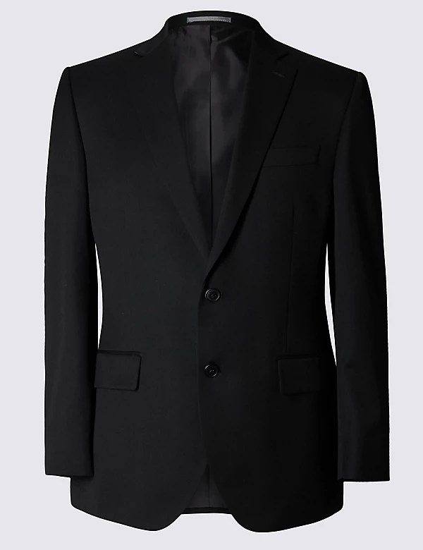 Blazer Regular fit jacket M/rks and Sp#ncer dành cho Nam. Đẹp và chất. ĐEN REGULAR - L