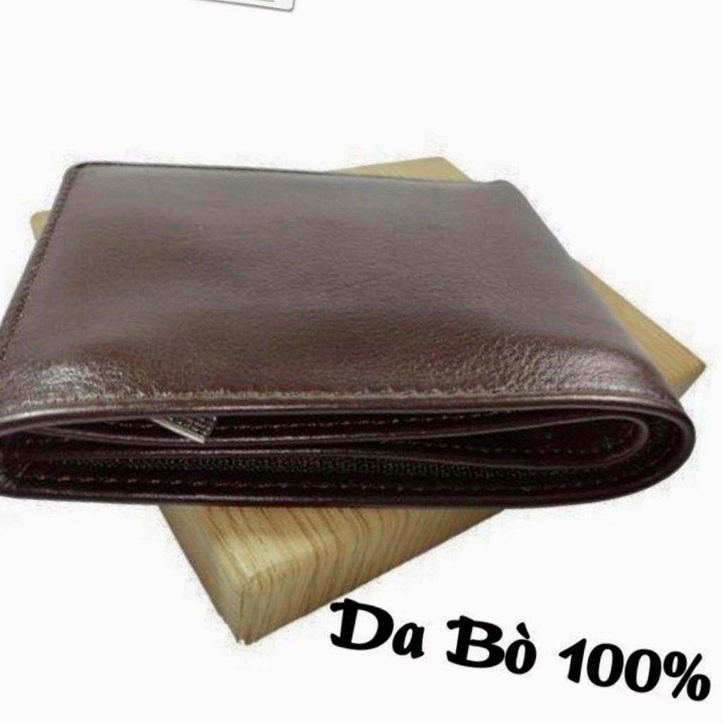 Ví da nam, Bóp da nam cao cấp, tặng hộp đựng
