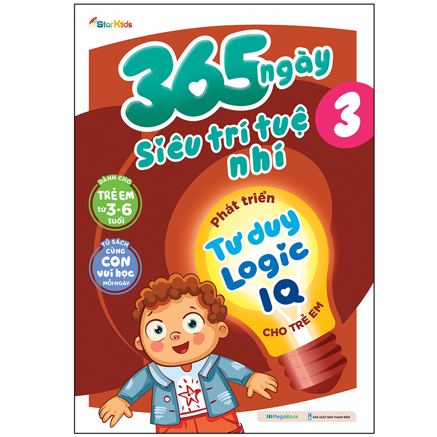 365 ngày siêu trí tuệ nhí - Phát triển tư duy logic IQ cho trẻ em 3