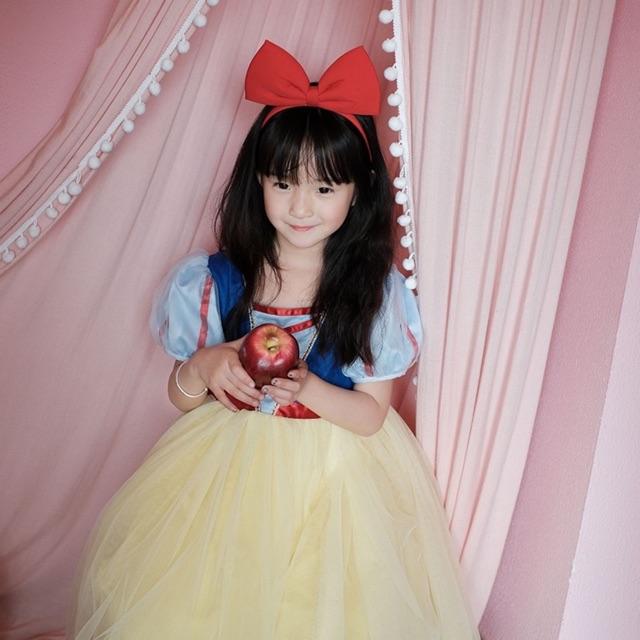 VÁY ĐẦM CÔNG CHÚA BẠCH TUYẾT CHO BÉ SNOWWHITE DRESS