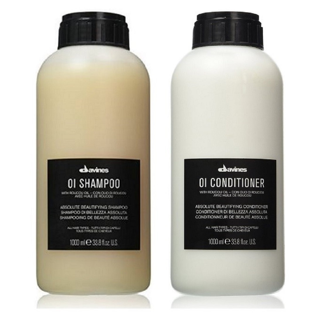 Bộ dầu gội xả thư giản suôn mượt Davines OI Shampoo Conditioner Italy 1000ml