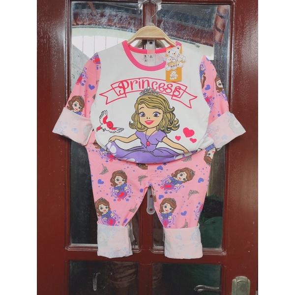 Bộ dài tay xuất Hàn kaikai cho bé gái từ 8-15kg