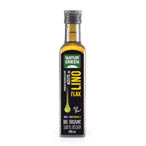 Dầu Hạt Lanh Hữu Cơ Naturgreen Organic Flaxseed Oil 250ml