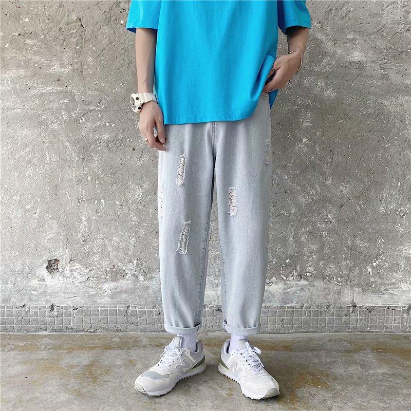 Quần Jeans Nam Kiểu Dáng Thời Trang Phong Cách Hàn Quốc