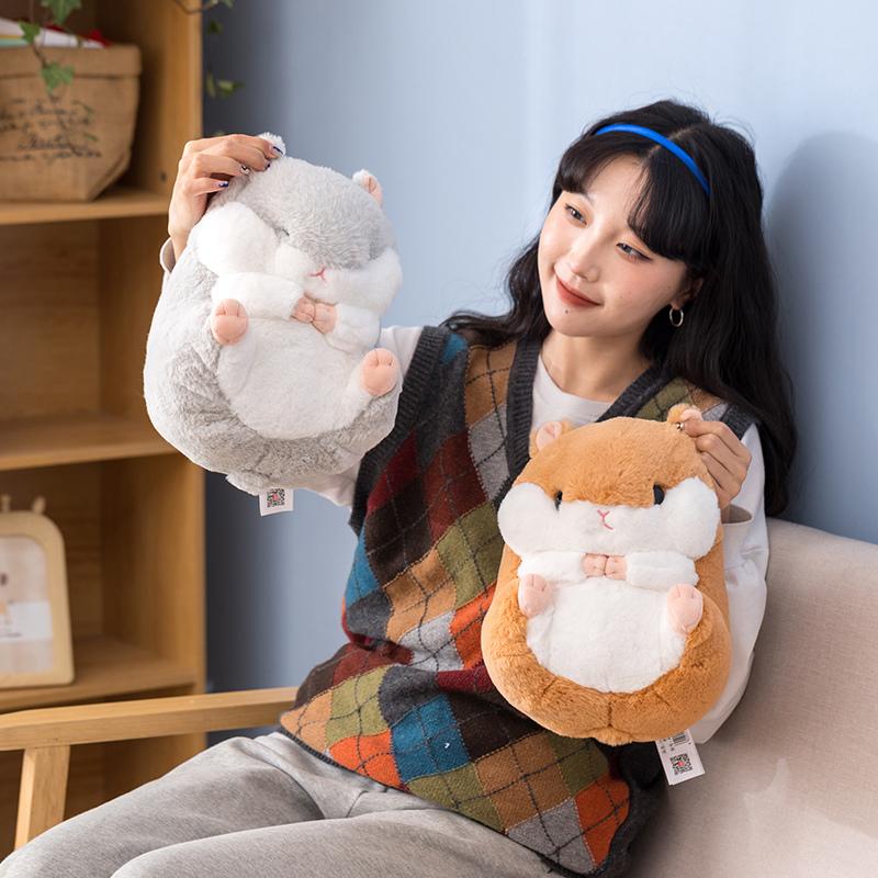 1Pc 18-40CM Mềm Động Vật Hamster Nhồi Bông Động Vật Búp Bê Dễ Thương Chuột Sang Trọng Đồ Chơi Gối Tặng trẻ Em Bé Gái Người Yêu Quà Tặng