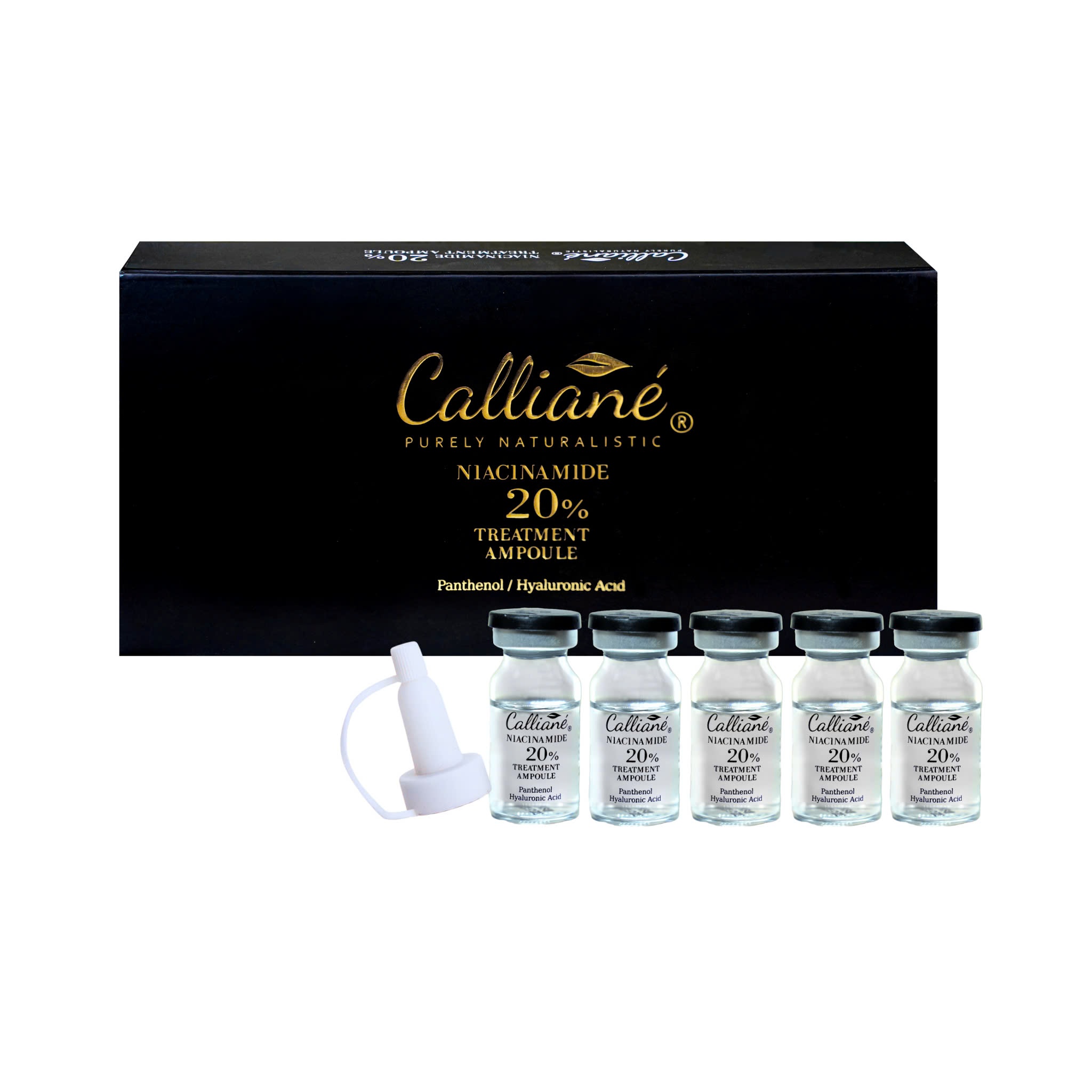 Tinh chất tế bào gốc giảm nám, dưỡng ẩm, trắng da Niaciamide 20% Calliané (8ml *5)