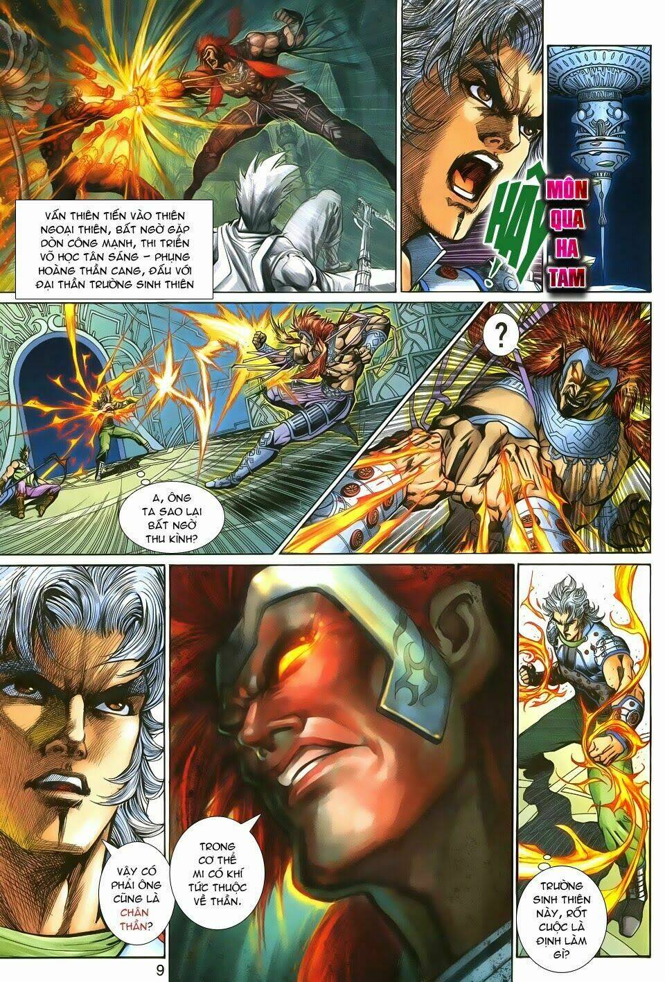 thần binh tiền truyện 1 - đỉnh phong tuyệt chiến chapter 8 9