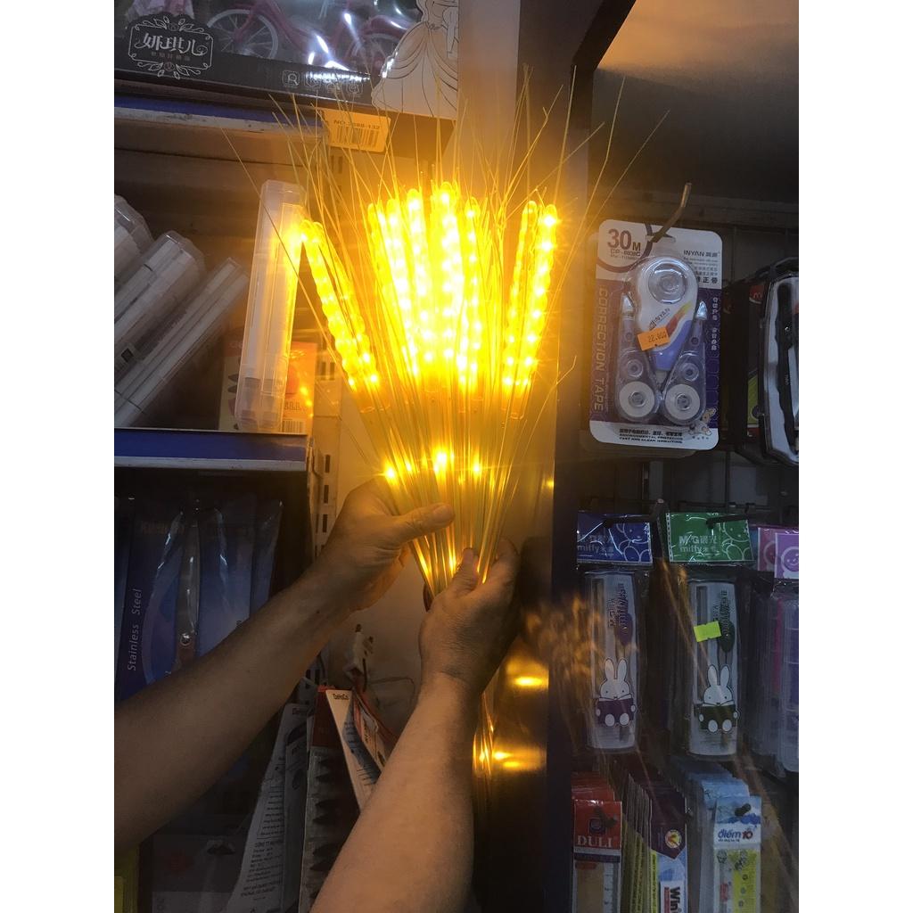 COMBO 10 Bông lúa vàng tài lộc ,đèn trang trí cây lúa +phích cắm