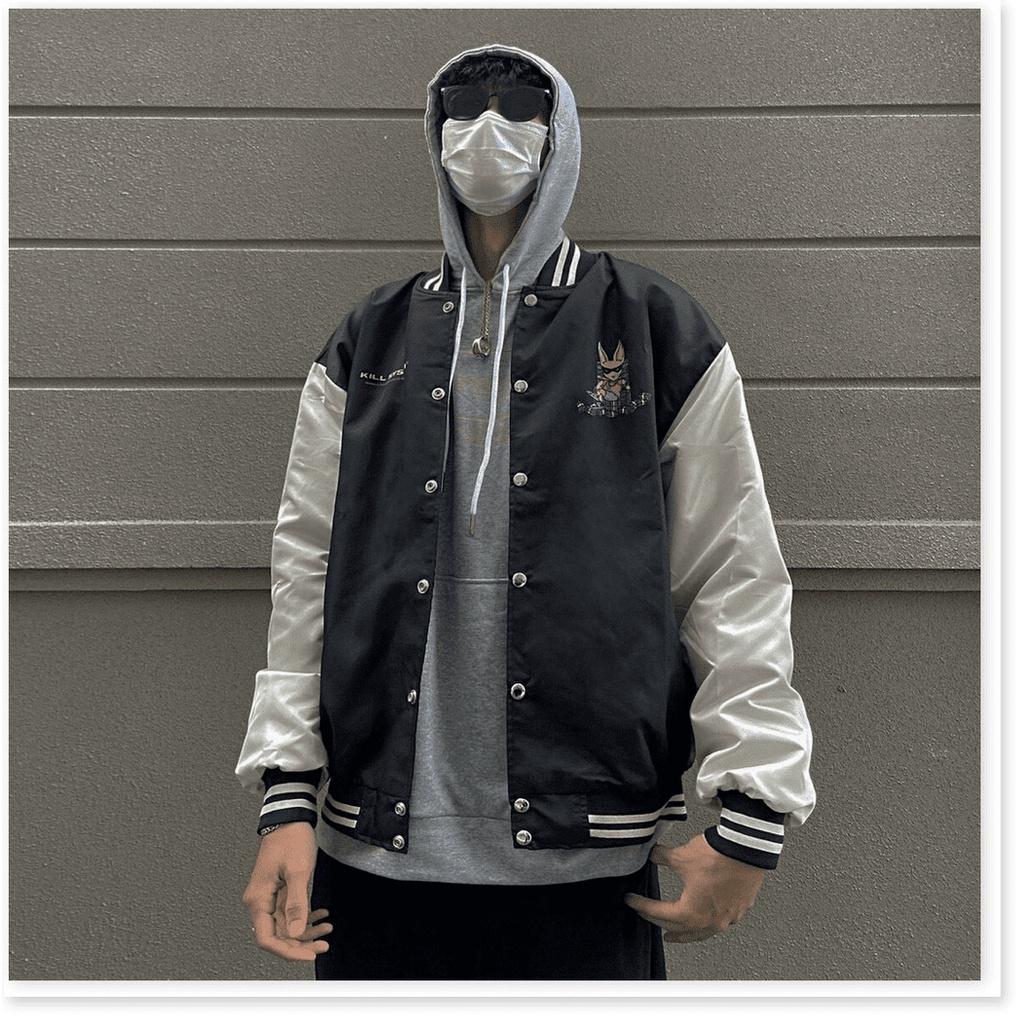 Áo khoác dù bomber unisex dành cho nam nữ cực chất , siêu đẹp hot hè 2021 THỜI TRANG LANA FASHION