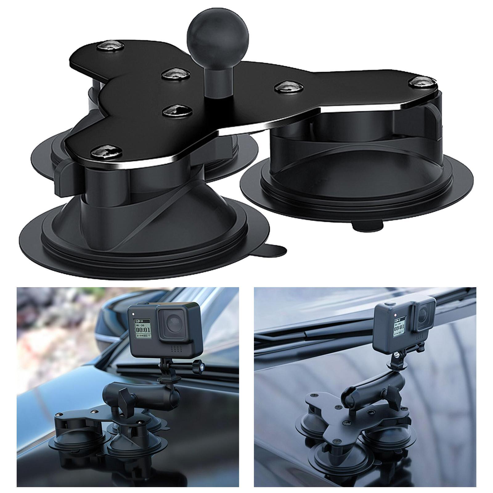 Camera Suction Cup Base with Ball Head for Home Car Use Camera Suction Mount for DJI