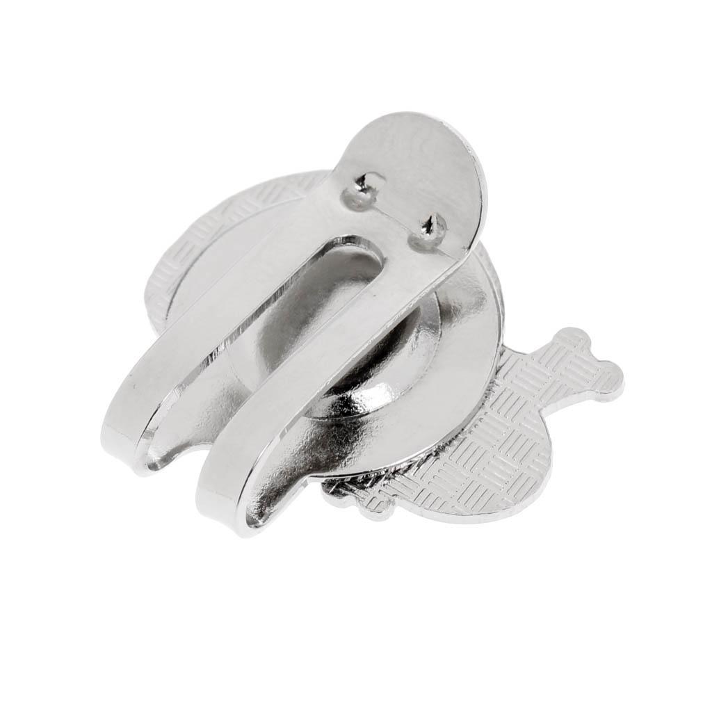2x Golf Ball Marker With Hat Clip Golfer Gift