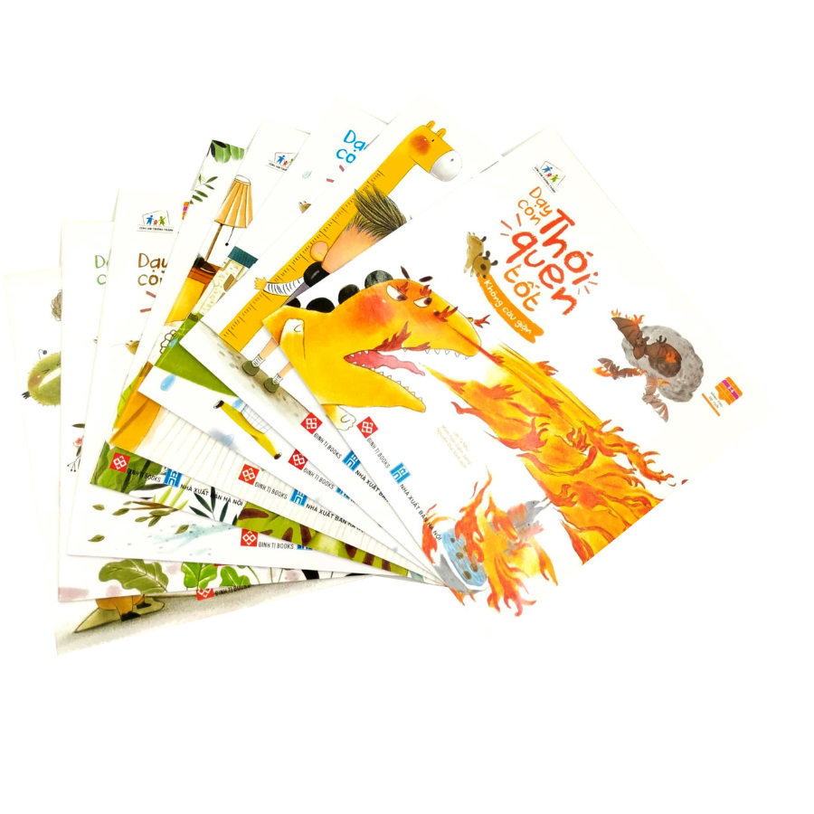 Combo Dạy Con Thói Quen Tốt - 8 Tập