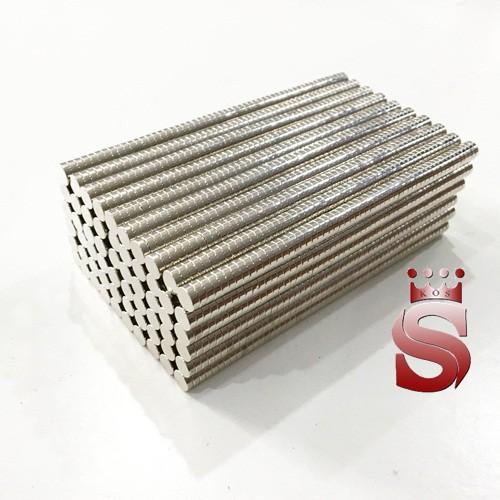 Nam châm vĩnh cửu kích thước 6x2mm