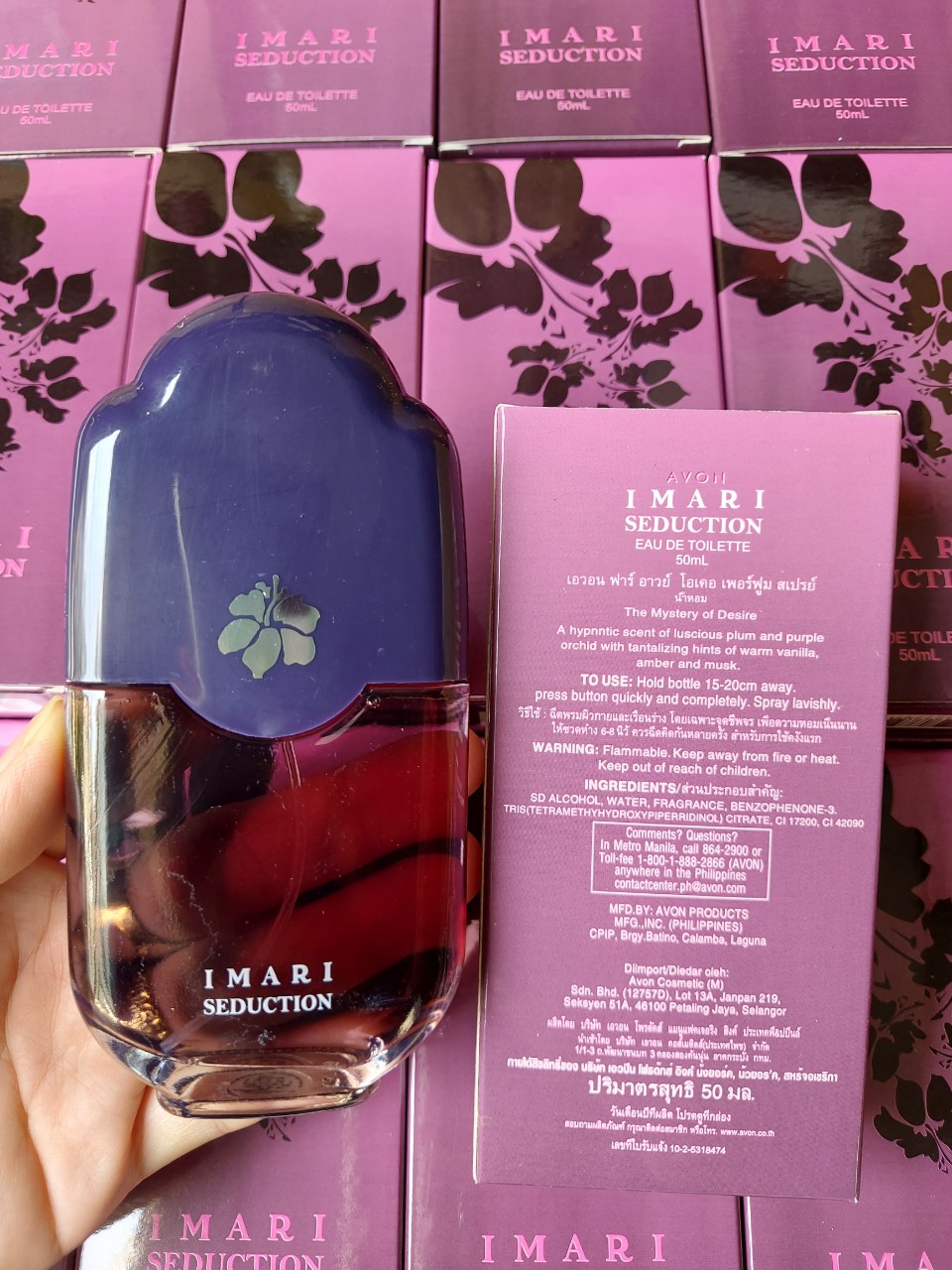 Nước Hoa Avon Imari Seduction 50ml (Tím dẹp) ( không xuất hóa đơn đỏ ) Chờ duyệt