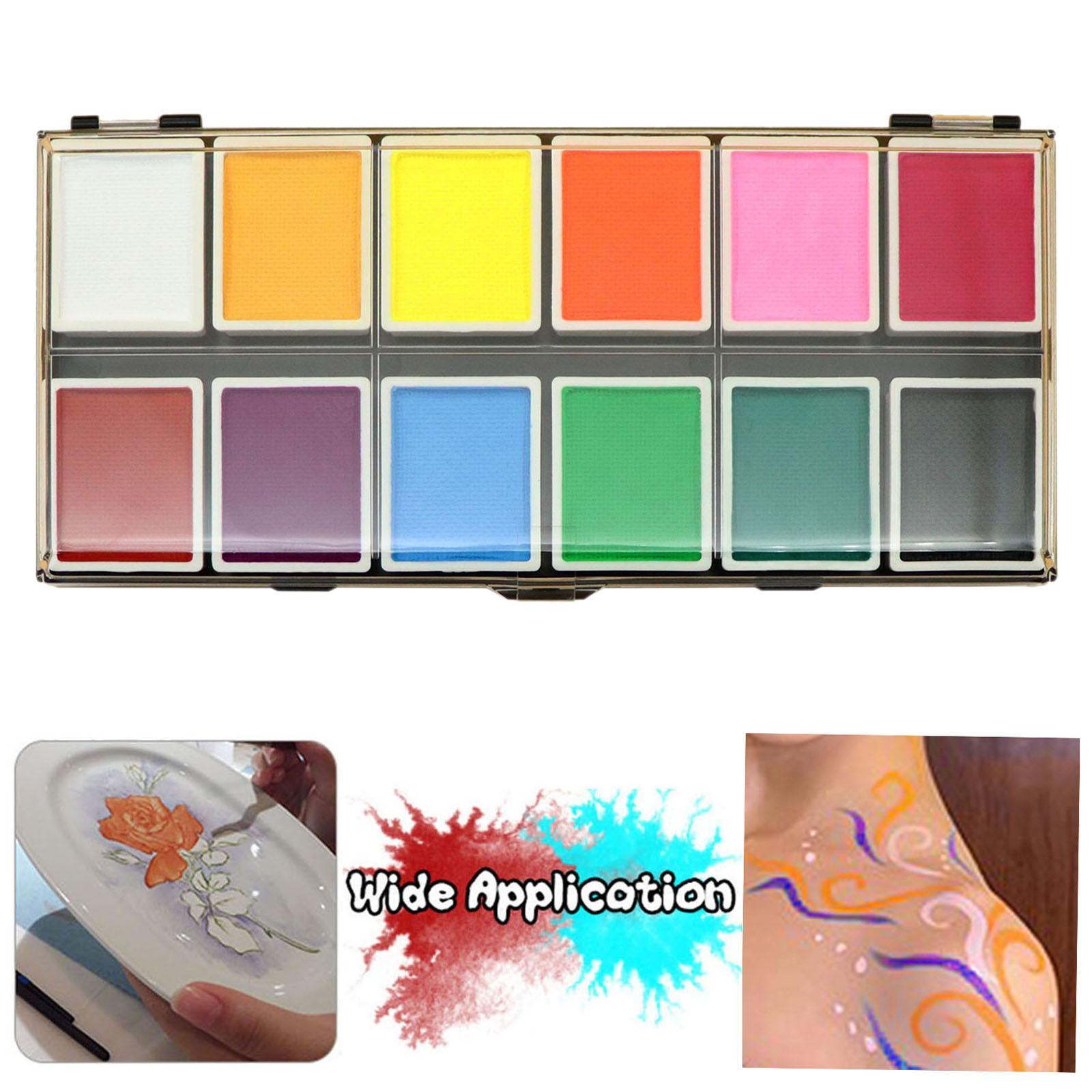 Face and Body Paint Face Painting Palette for Party Festival for Kids Adults