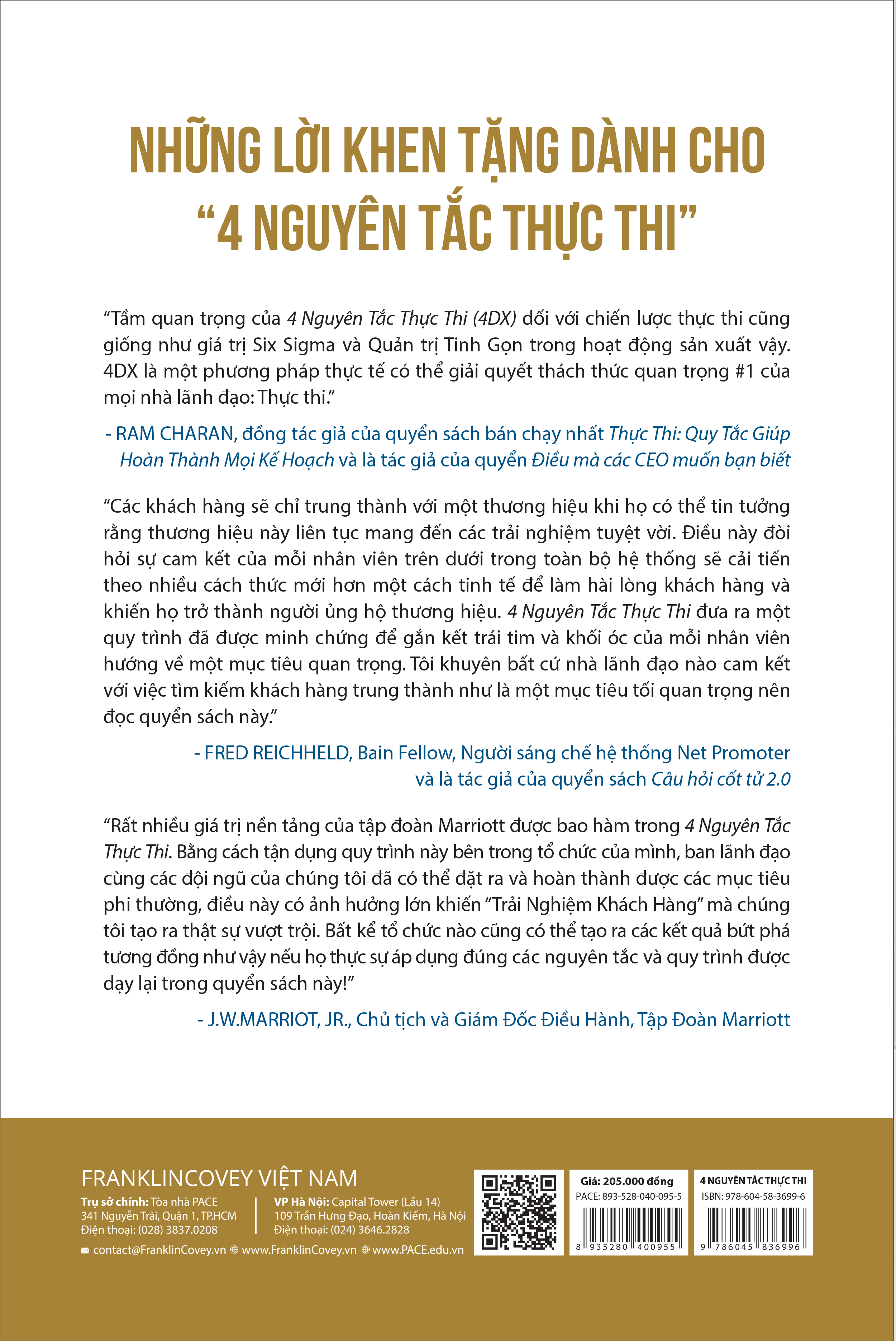 (Bìa Cứng) 4 NGUYÊN TẮC THỰC THI (The 4 Disciplines of Execution) - Chris McChesney, Sean Covey, Jim Huling - Nhiều dịch giả - Tái bản 2023 -(bìa mềm)