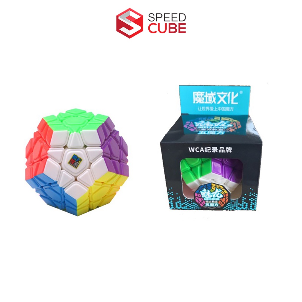 Rubik MoYu Meilong Megaminx Stickerless Biến Thể 12 Mặt