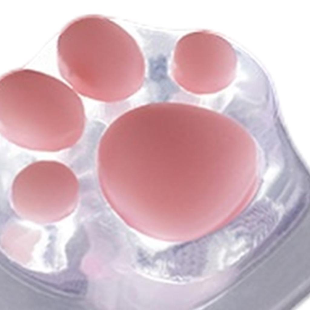 Transparent Gaming Key Caps Cat Paw Keycaps Machinery Keyboard keycaps Base