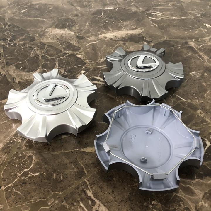 Logo chụp mâm, ốp lazang bánh xe ô tô Lexus LX460, LX470, LX570