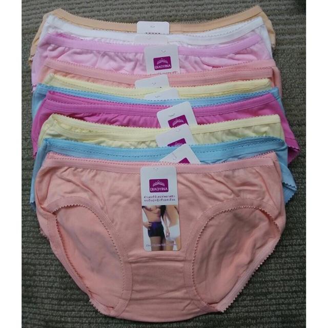 Combo 10 quần lót nữ cotton Thái free size 40-60kg
