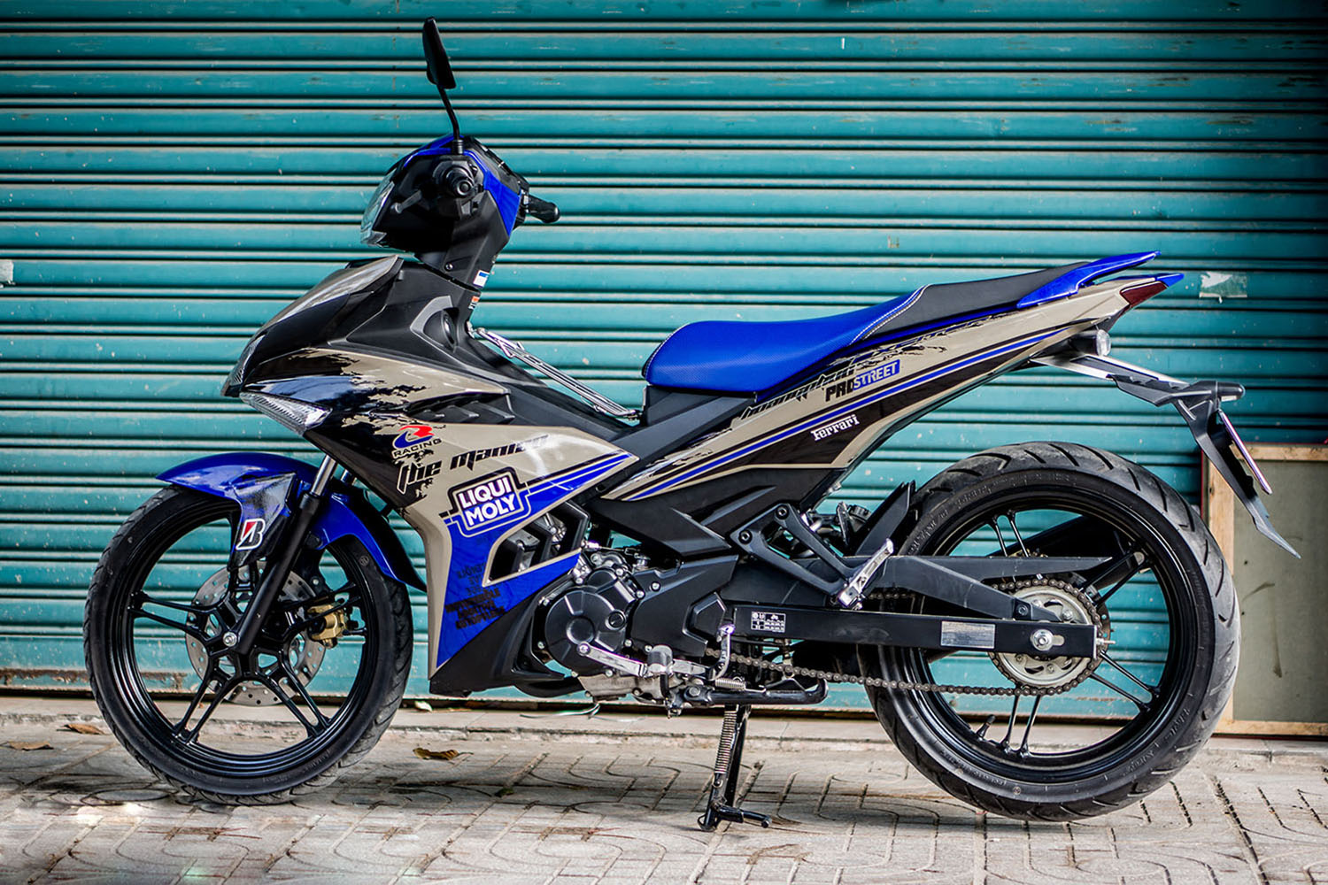 Tem trùm Exciter 150 Liquimoly