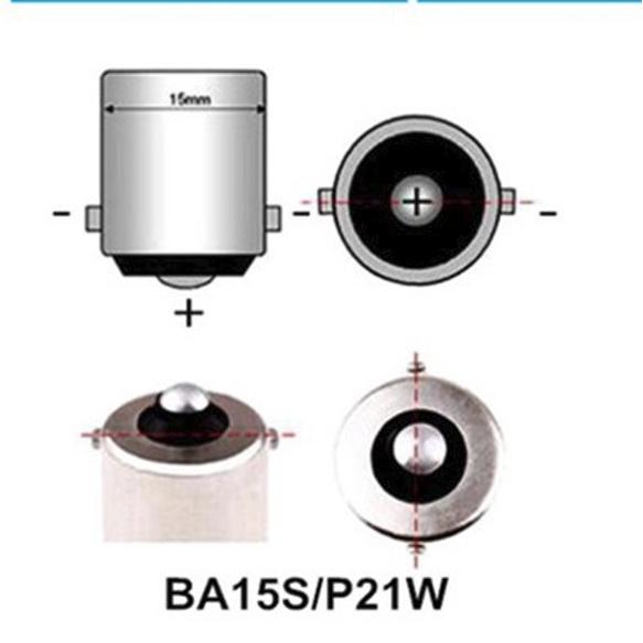 Đèn LED đui 1156( BA15S, P21W ), 1157 S25 12V COB 4 mặt cho đèn hậu, đèn phanh, đèn lùi, đèn xi nhan ô tô xe máy