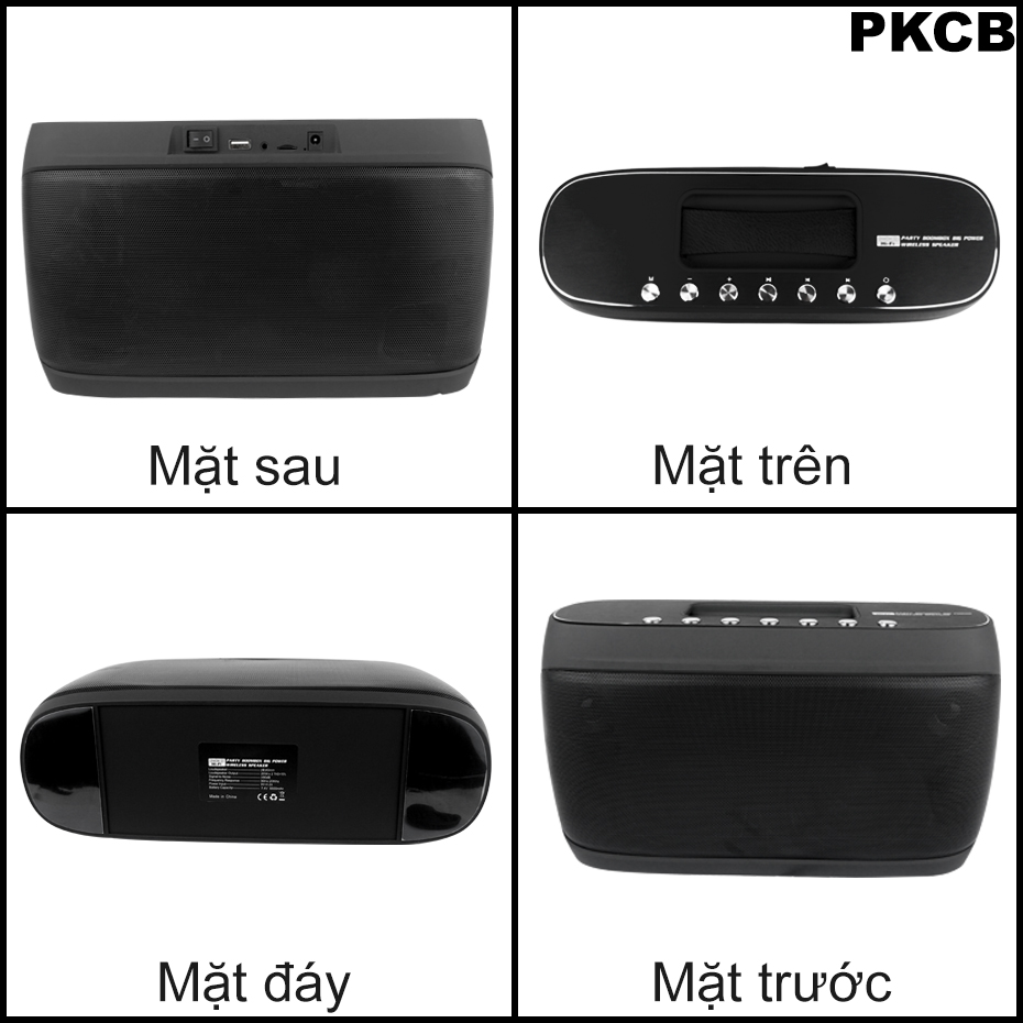 Loa Bluetooth HI-FI Âm Thanh Cực Hay Cao Cấp Của Mỹ PKCB114 D1 - Hàng Chính Hãng