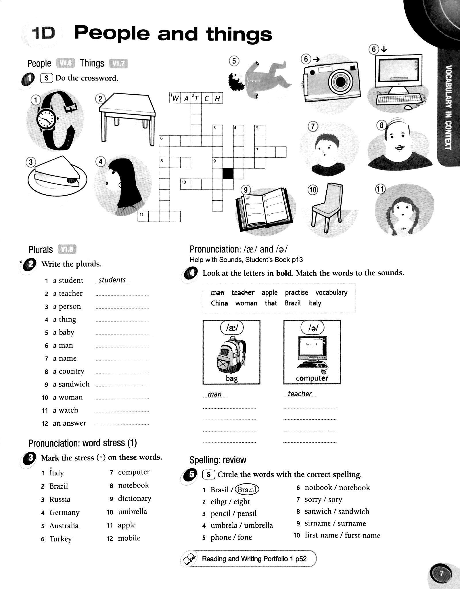 Face2face Starter Workbook with Key