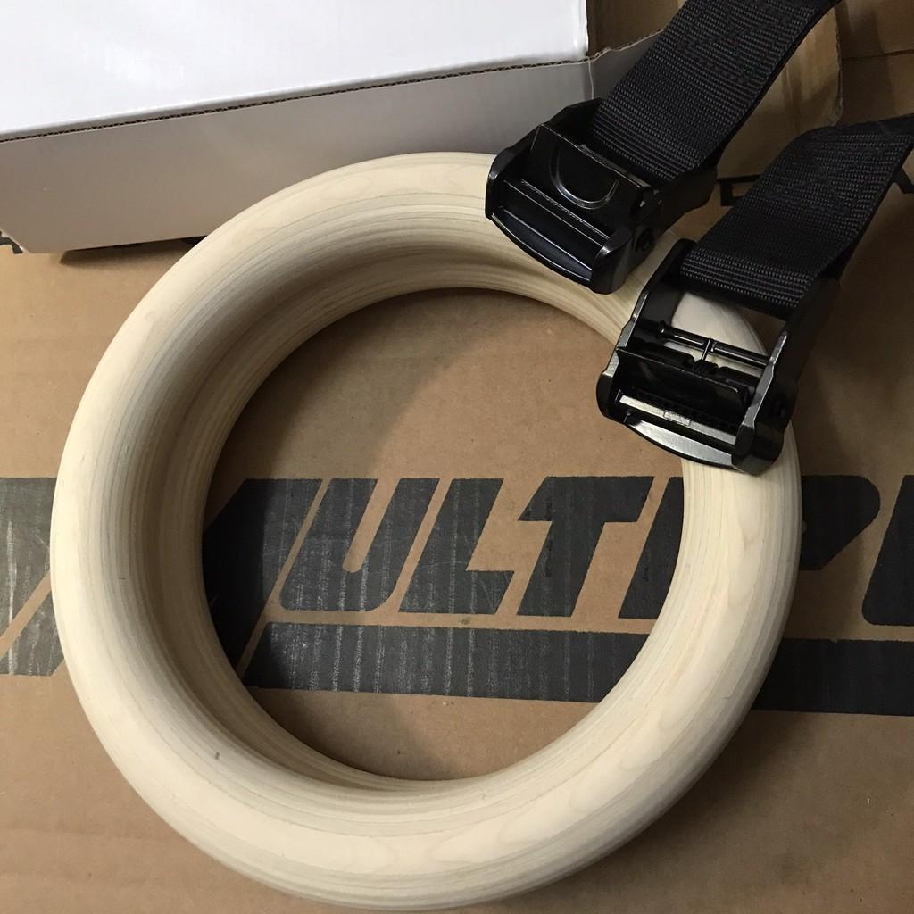 Mã hàng KT2.RING – Vòng treo xà Fitness Gymnastics Rings chất lượng cao-Dụng cụ tập street workout