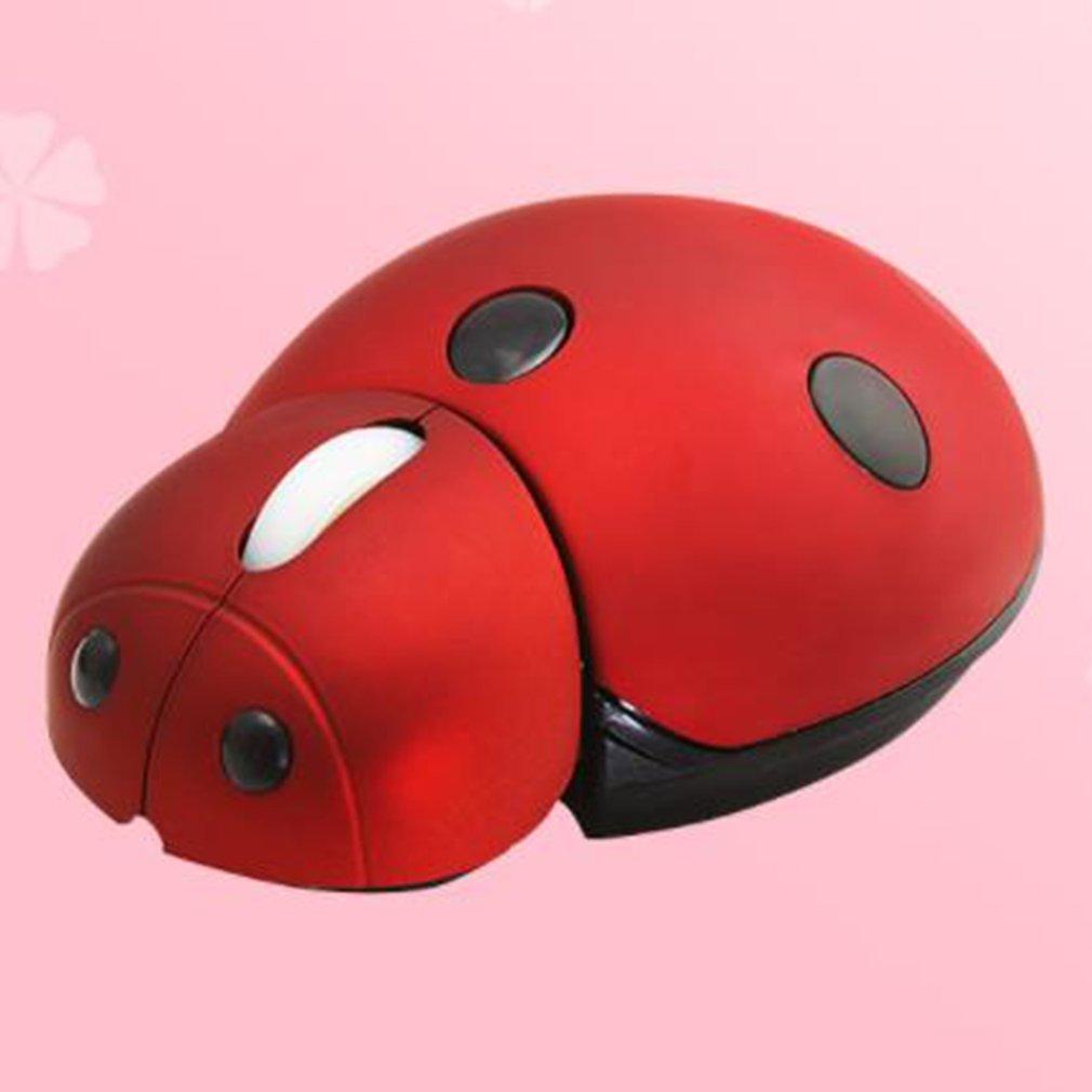 Không Dây Mini Công Thái Học Máy Tính Di Động Sáng Tạo Hoạt Hình Bọ Rùa Hình Dễ Thương Usb Động Vật Mause Tặng Máy Tính Chuột Cho Laptop