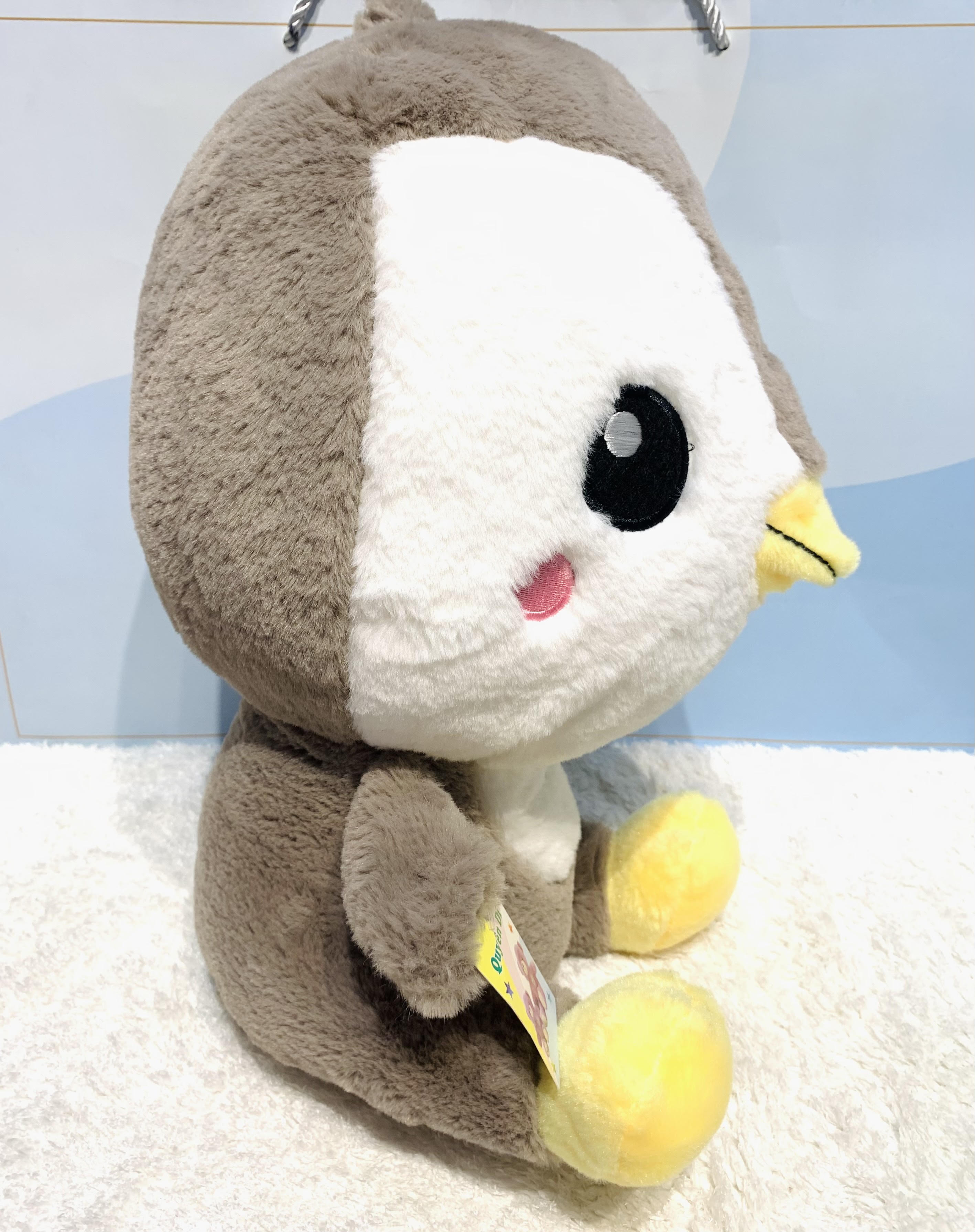 Thú Bông Chim Con Má Hồng Size 37cm
