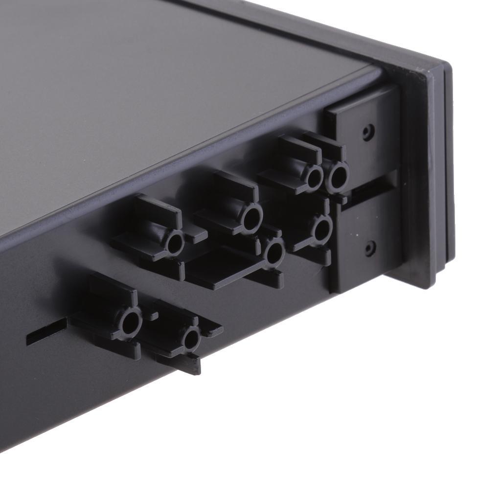 Universal Car/Truck Double Din Radio Cup Holder Storage Box