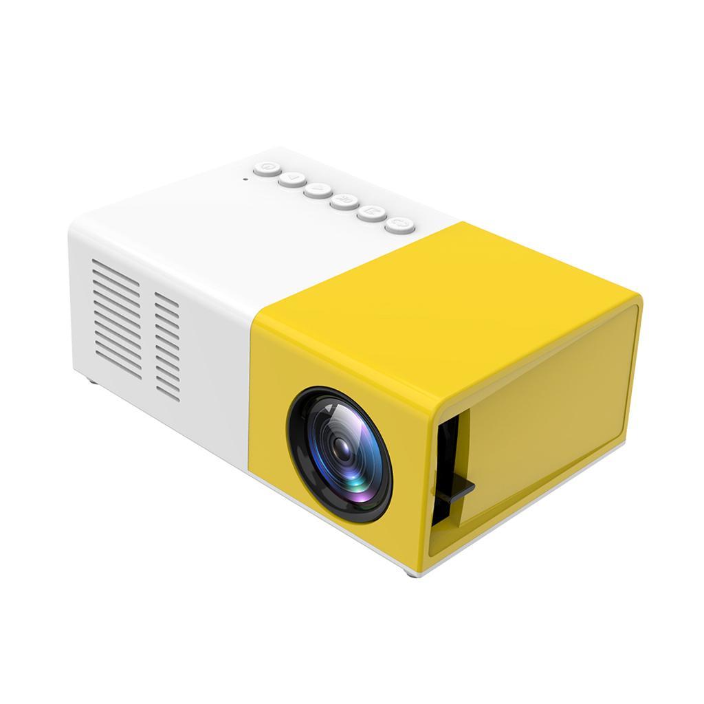 Mini  LED  1080P Home Movie Theater 10-60" Image AU Yellow White