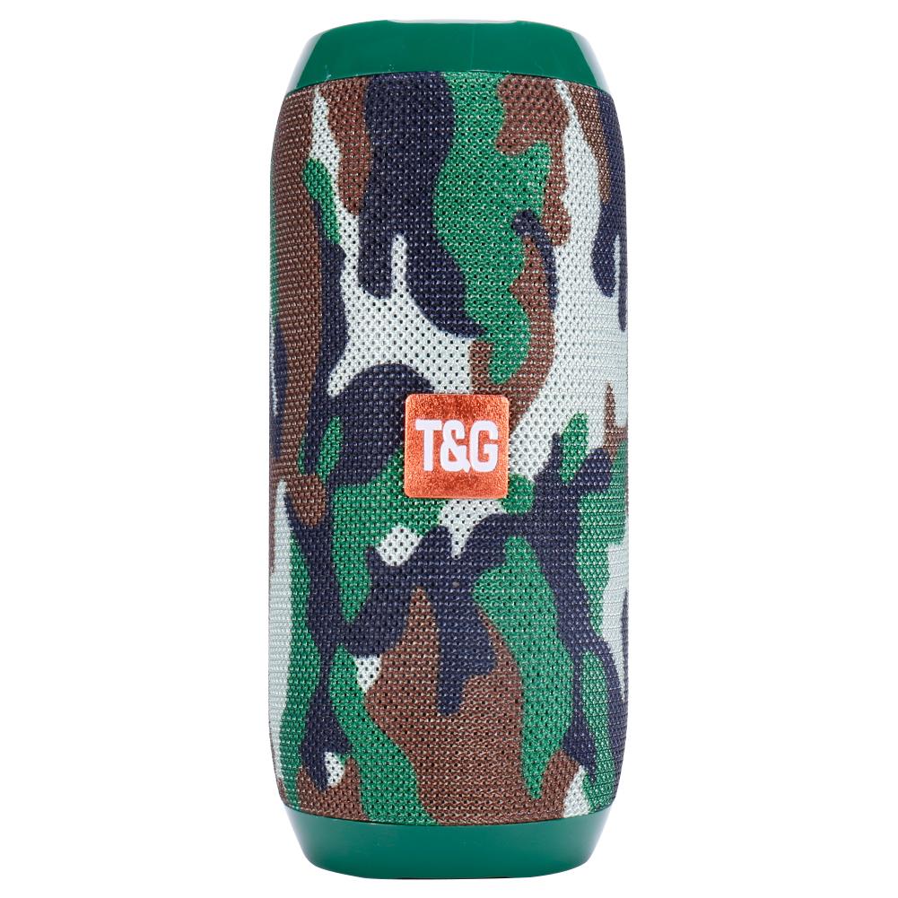 Xe đạp không dây FM Radio Radio Bluetooth Loa tương thích Loa không thấm hơi Loa âm thanh rảnh tay Color: Camouflage