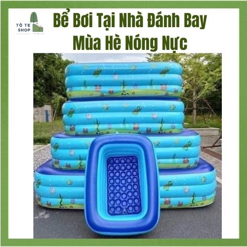 Bể bơi cho bé, hồ bơi tại nhà cho bé, bể bơi 3 tầng siêu cao để các bạn nhỏ thỏa sức bơi lội ngay tại nhà trong mùa hè.