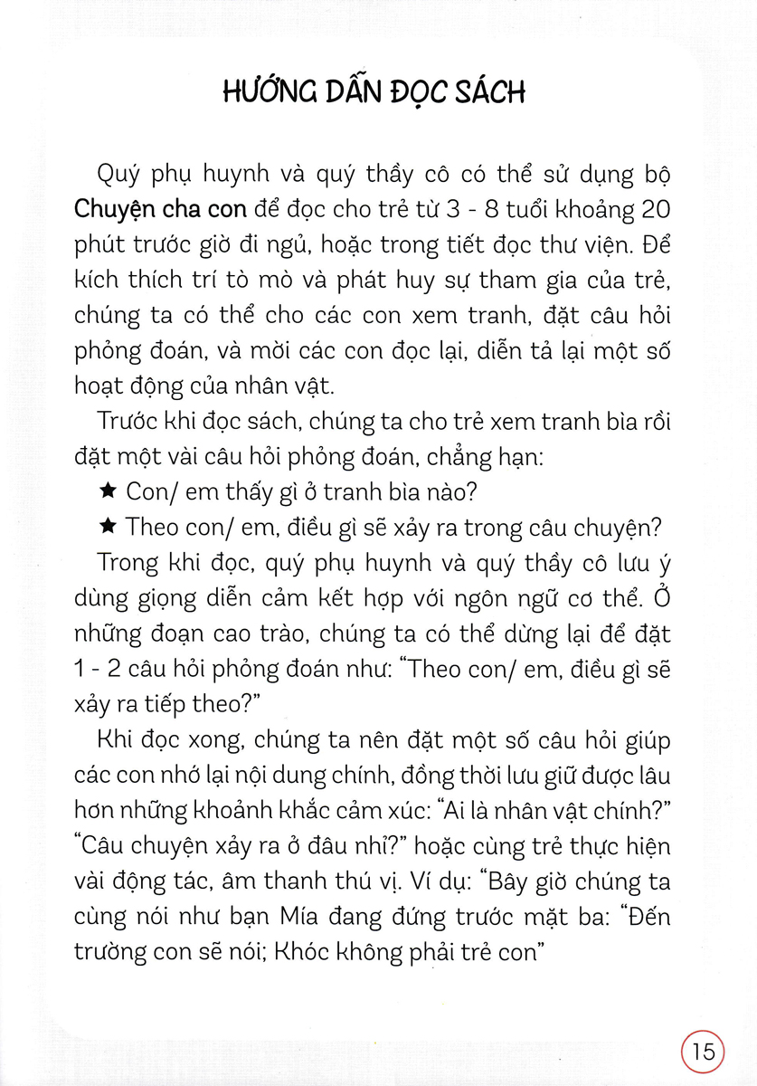 Cùng Bé Phát Triển Chỉ Số EQ - Chuyện Cha Con - Con Khóc Cũng Được Ba Nhỉ!_PNU