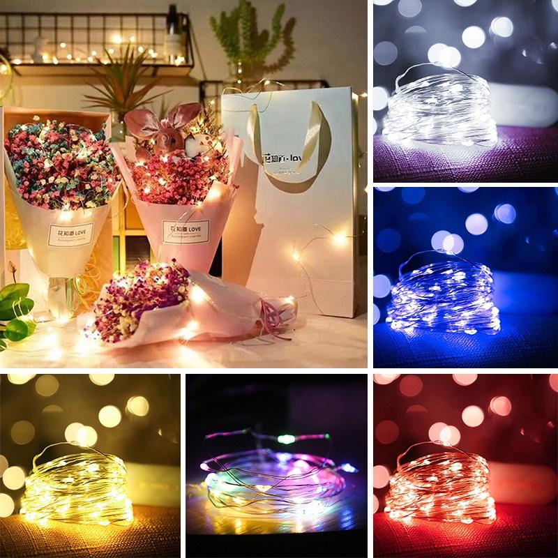 Dây Đèn Led Trang Trí Chiều Dài 1m / 2m / 5m