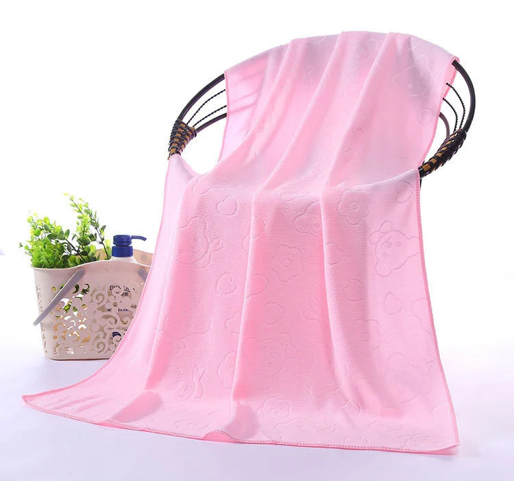 Khăn Tắm Khổ Lớn Mềm Mịn - Kích Thước 140cm x 70cm, Trọng Lượng 180gram