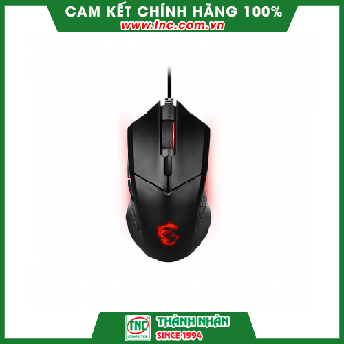 Chuột gaming có dây MSI Clutch GM08 (màu đen)- Hàng chính hãng