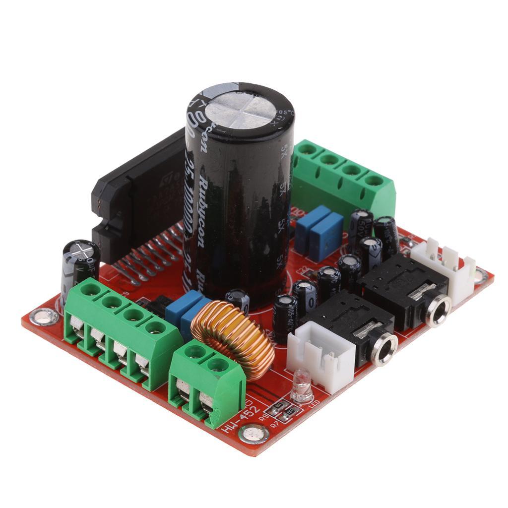 TDA7850 4X50W Car Audio Power Amplifier Board Module BA3121 Denoiser Red