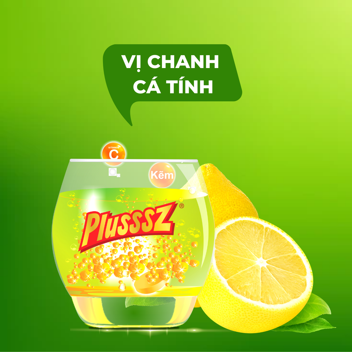 {COMBO2TUYP}Viên sủi Plusssz Max Vitamin C & ZinC vị chanh không đường bổ sung vitamin C và kẽm dạng hòa tan, dễ hấp thu hỗ trợ đề kháng, vững vàng sức khỏe (Tuýp 20 viên sủi)